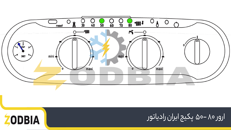 ارور 80 50 ایران رادیاتور یک مشکل خاص در ان تی سی است|زودبیا